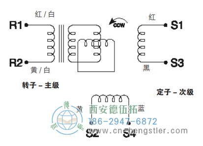 HaroMax R25重载旋转变压器电气连接 Harowe旋转变压器