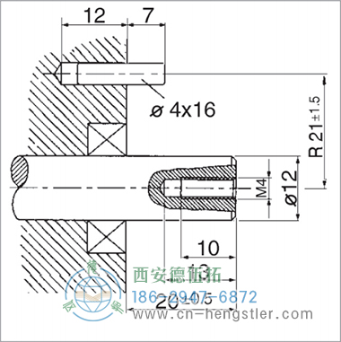 RI58-G/RI58-TG标准空心轴光电增量编码器安装须知2 - 西安德伍拓自动化传动系统有限公司