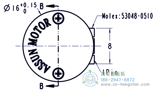 增量式编码器（电磁型）-横截面