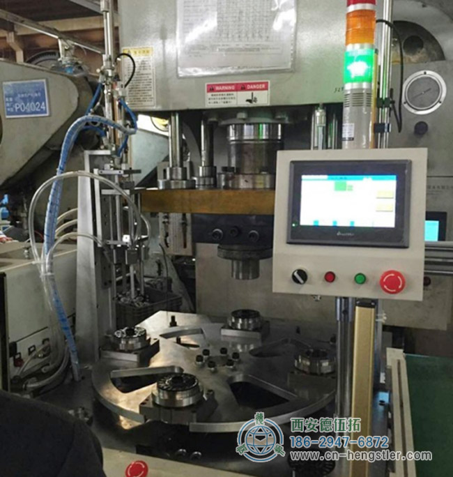 Hengstler编码器如何确定伺服压装机的移动位置？