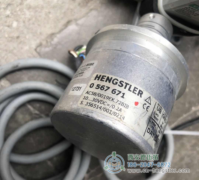图为一款亨士乐AC58系列多圈绝对值编码器 图为一款亨士乐AC58系列多圈绝对值编码器