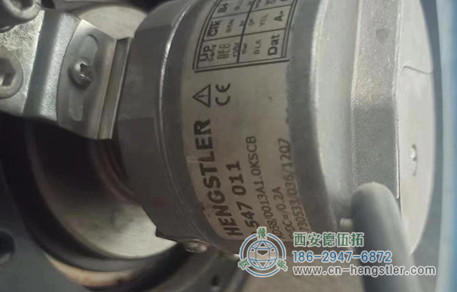 图为亨士乐AD58编码器在电梯曳引机中的应用 图为亨士乐AD58编码器在电梯曳引机中的应用