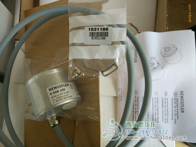 图为亨士乐AC58系列绝对值编码器照片