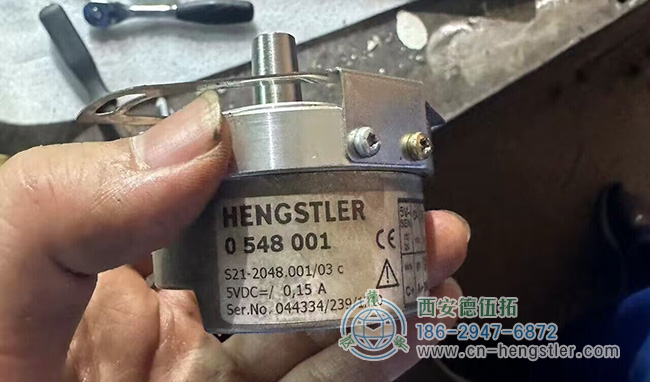 图为纺织机械常用的一款亨士乐增量编码器照片 图为纺织机械常用的一款亨士乐增量编码器照片