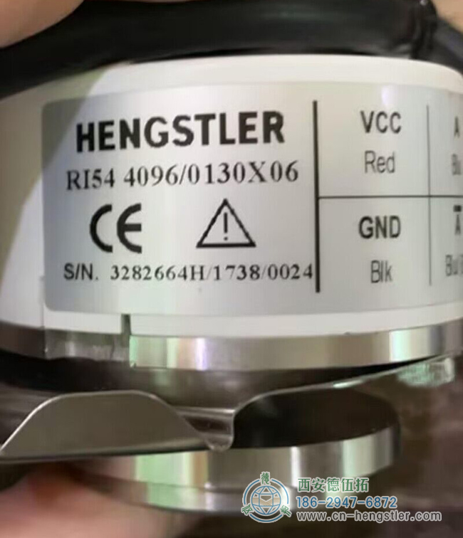 图为亨士乐RI54系列增量编码器照片