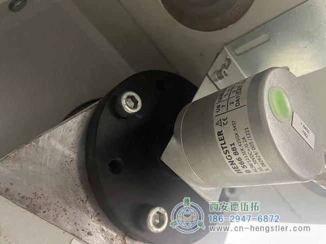 图为亨士乐AC58系列绝对式编码器的应用照片