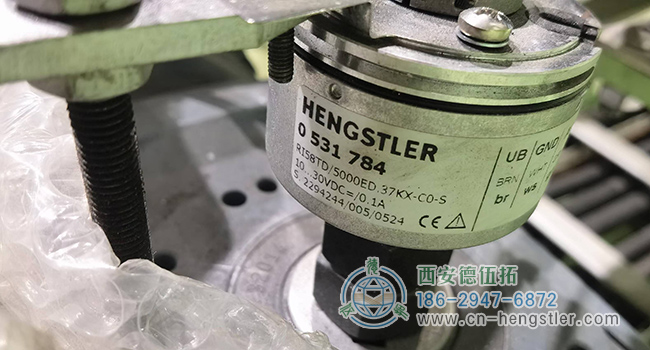 图为亨士乐RI58系列增量编码器照片