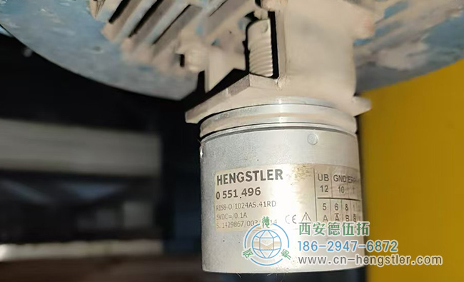 图为亨士乐编码器实际应用照片