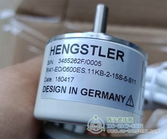 图为HENGSTLER RI41-EO系列增量编码器照片