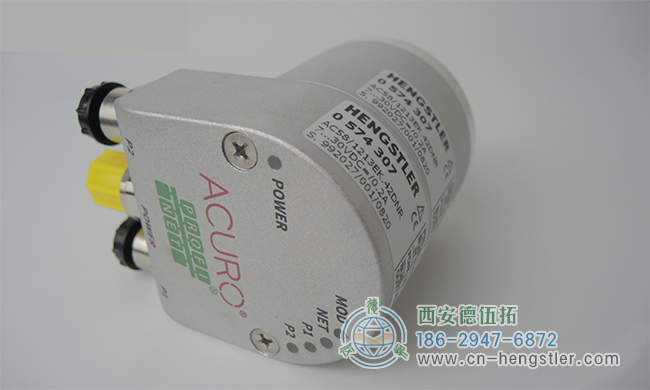 图为HENGSTLER AC58 Profinet多圈绝对式编码器照片