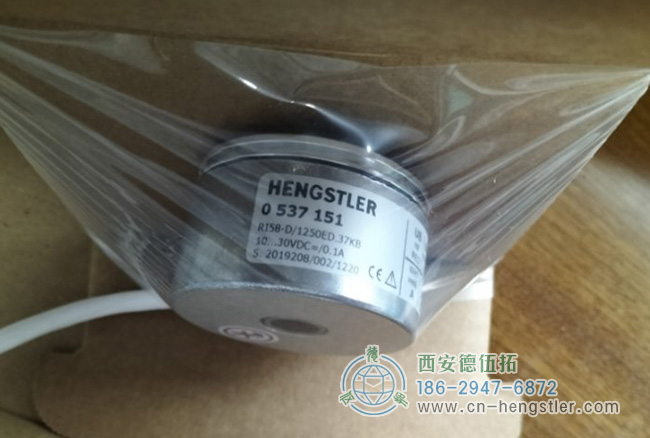 图为HENGSTLER亨士乐RI58-D/1250ED.37KB光电增量编码器照片